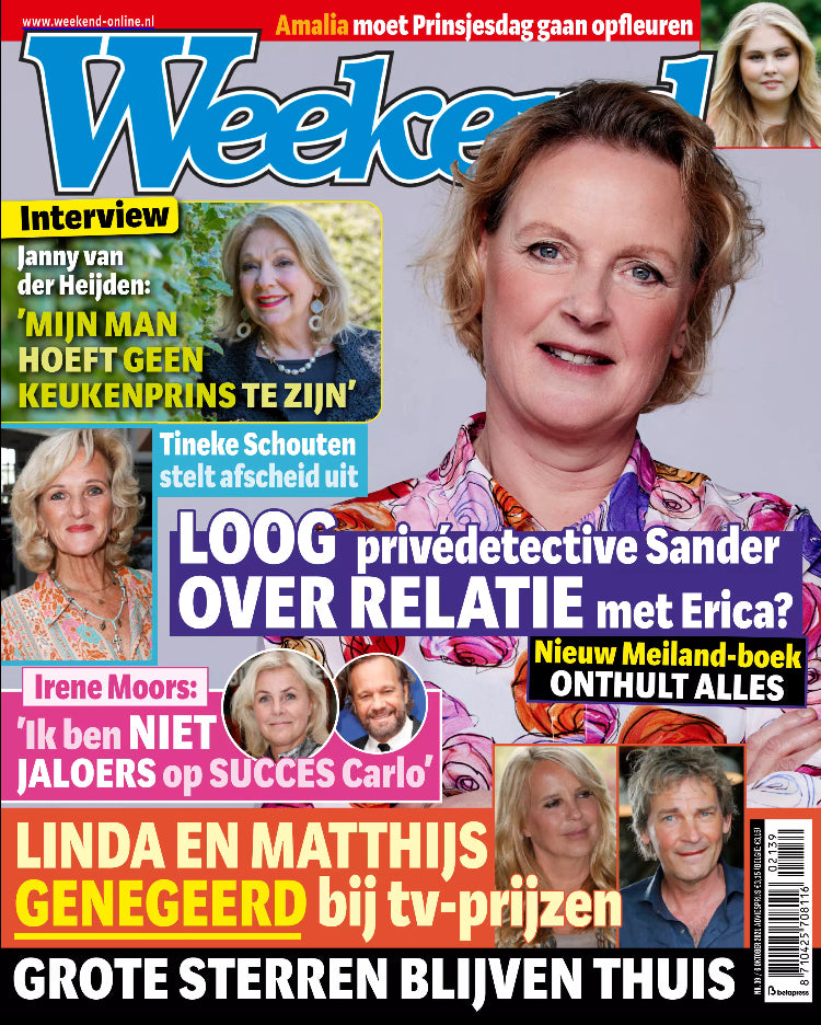 Weekend Blad LEAFIES in het blad Weekend.